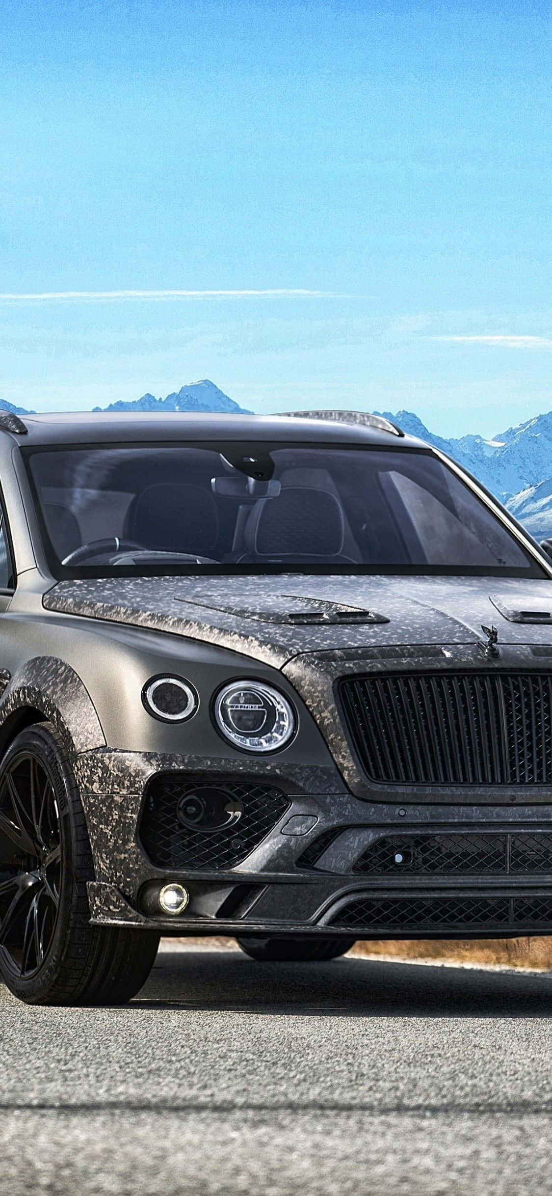 深灰色Bentayga Bentley iPhone 壁紙