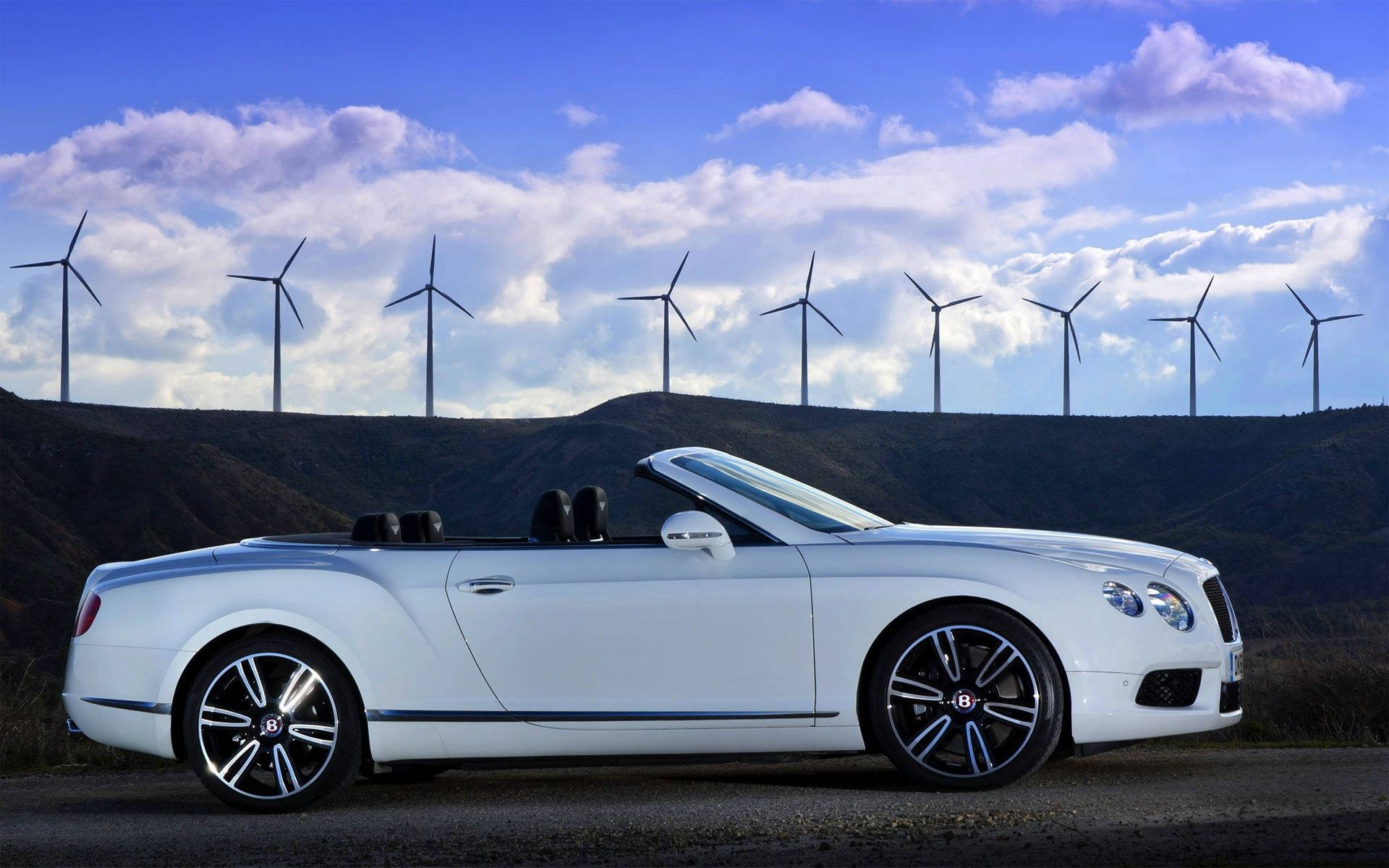 Bentley Continental GTC 敞篷車 壁紙