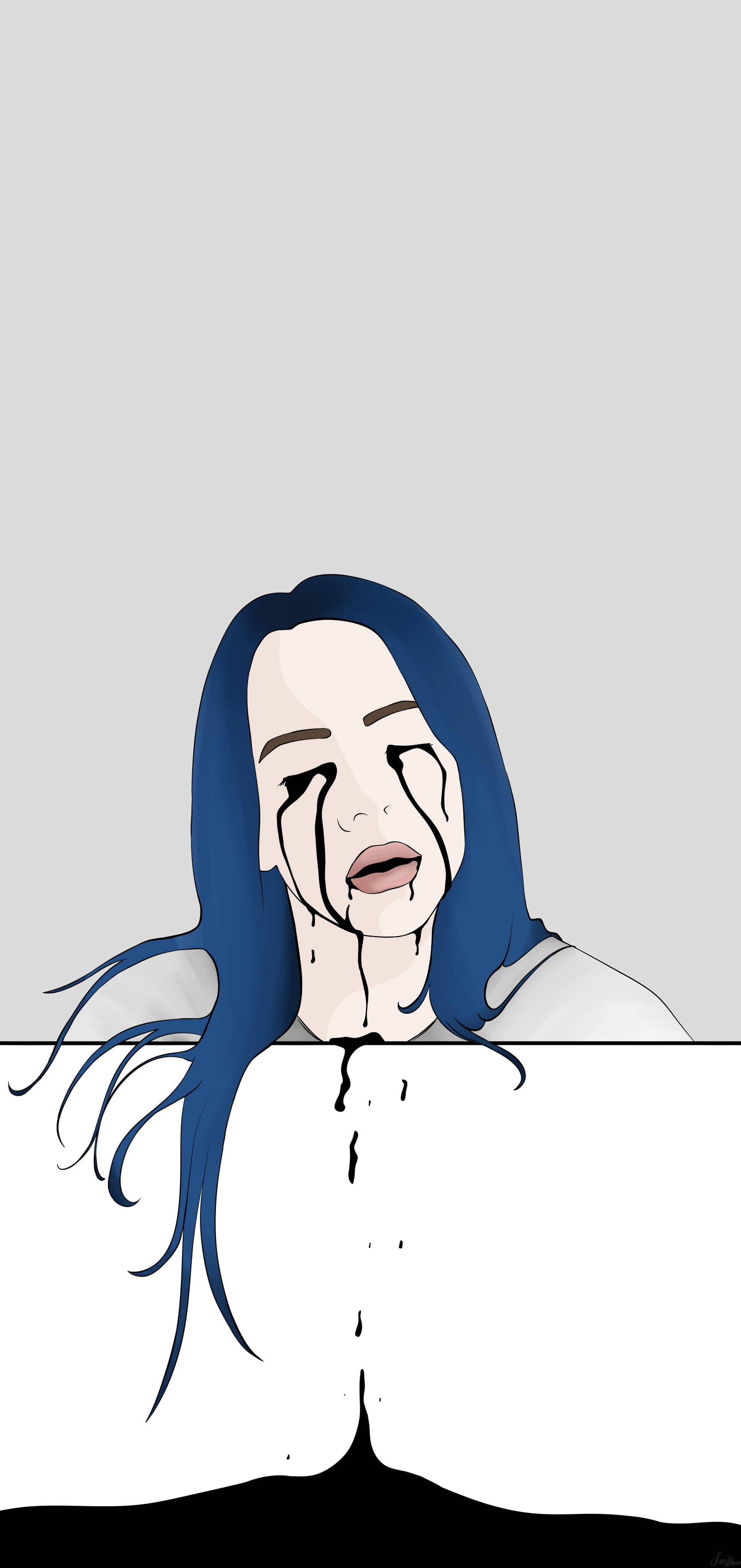 Billie Eilish 悲傷素描 壁紙