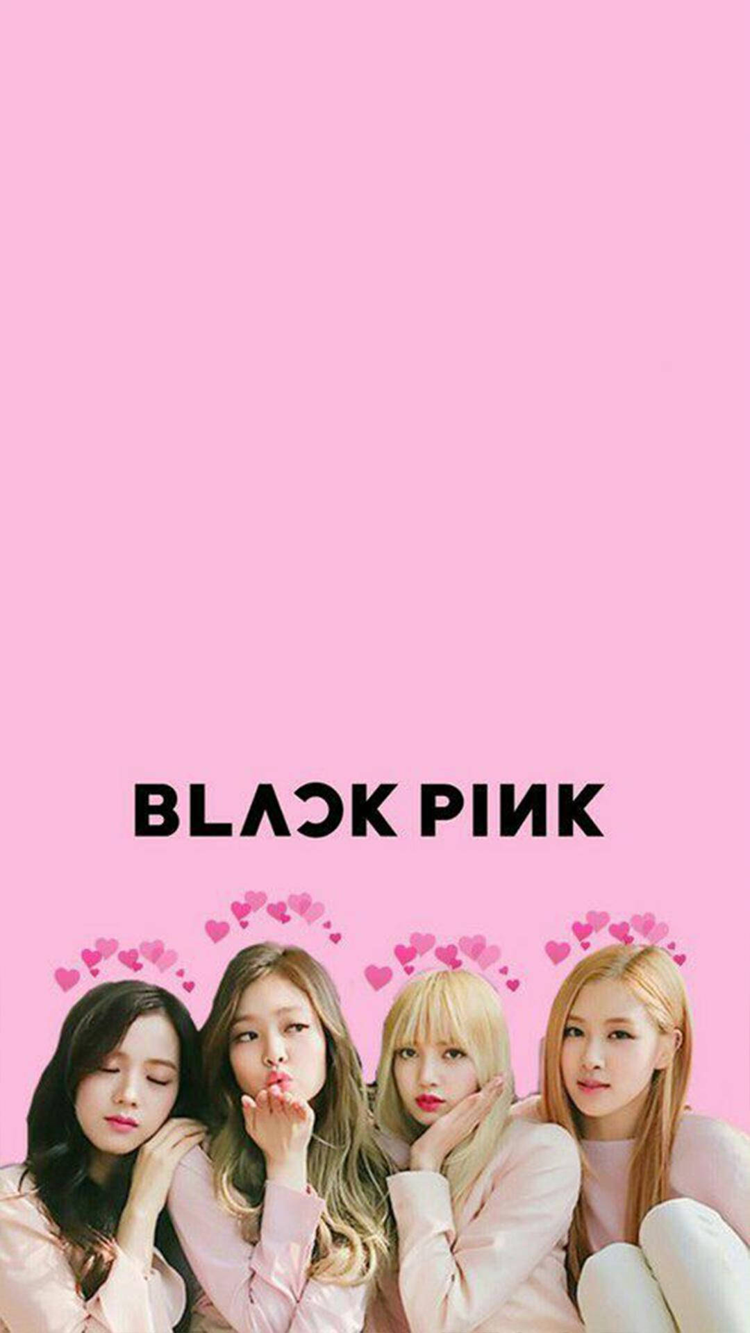 Blackpink 愛心造型 壁紙