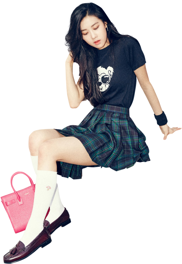 Blackpink 成员时尚姿态 壁紙