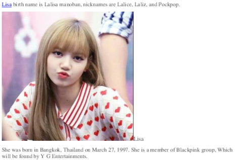 Blackpink Lisa 愛心印花襯衫 壁紙