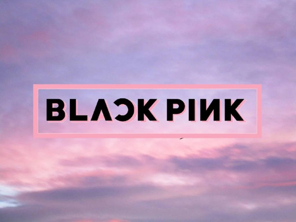 Blackpink Logo 柔和天空 壁紙