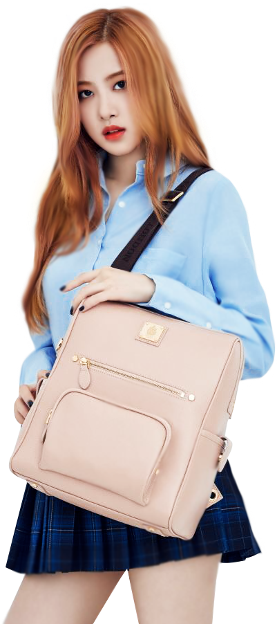 Blackpink 成员手持米色包 壁紙
