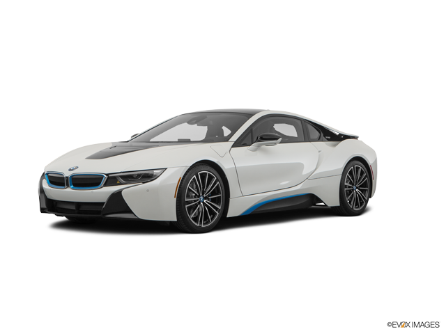 BMW i8 白色側面視角 壁紙