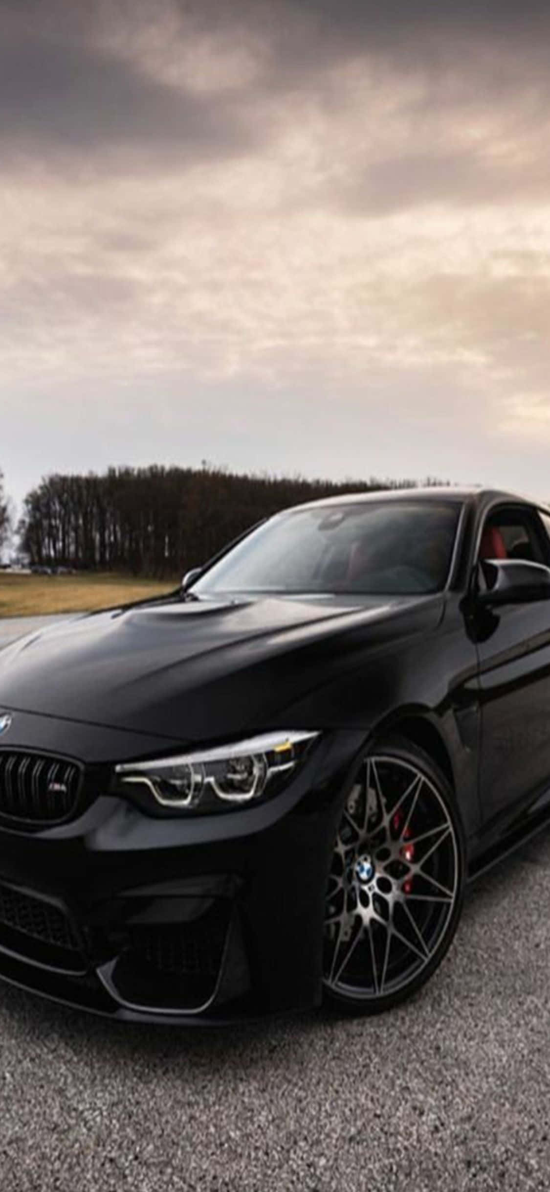 BMW M4 Coupe与iPhone X：完美契合 壁紙