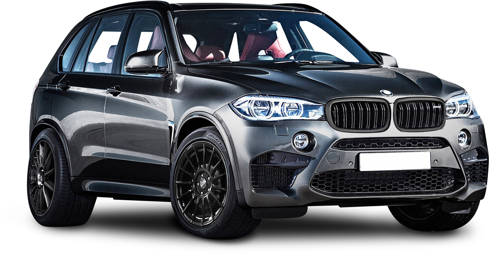 BMW X5 SUV 側視圖 壁紙