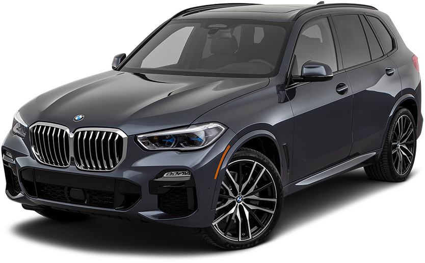 BMW X5 豪华SUV侧视图 壁紙