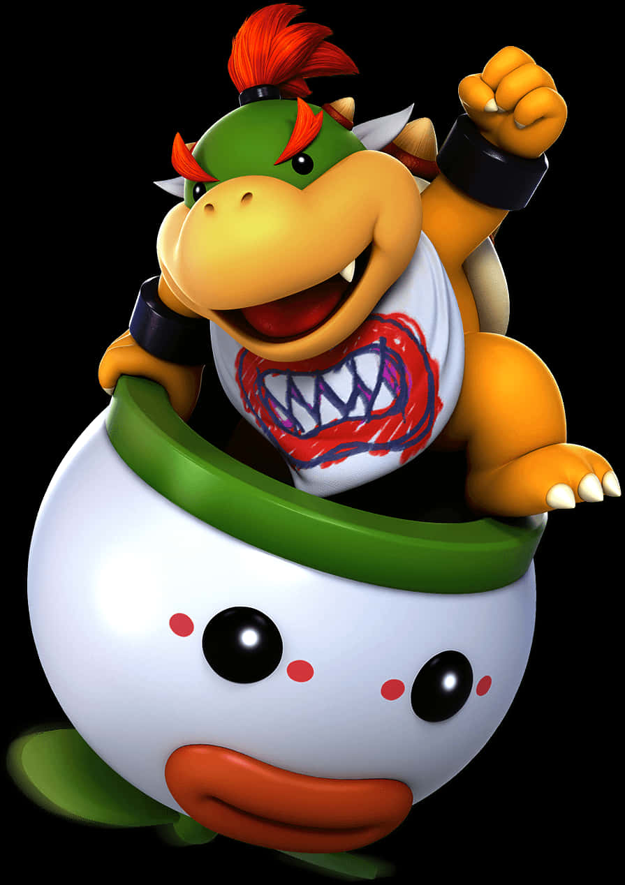 Bowser Jr. 酷霸王Jr. 酷爪赛车 壁紙