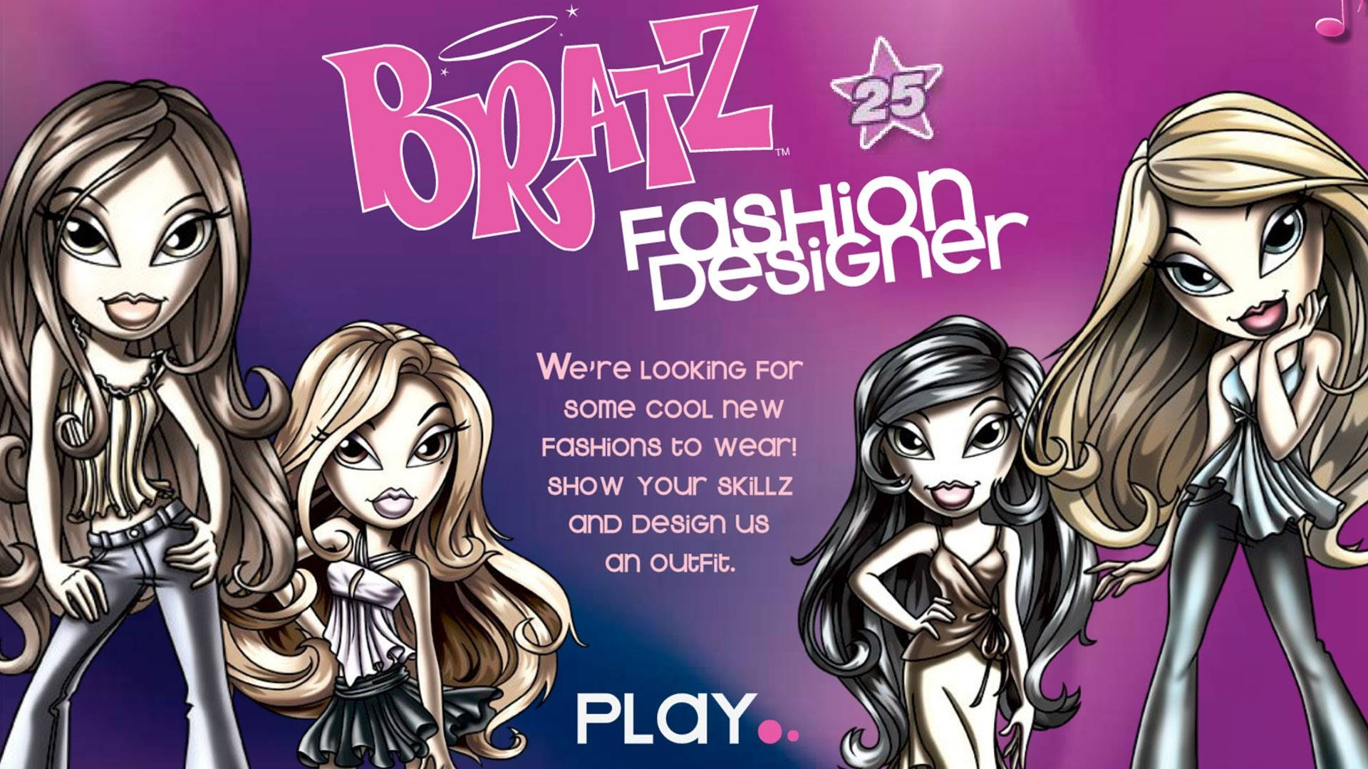 Bratz 美學時尚遊戲海報 壁紙