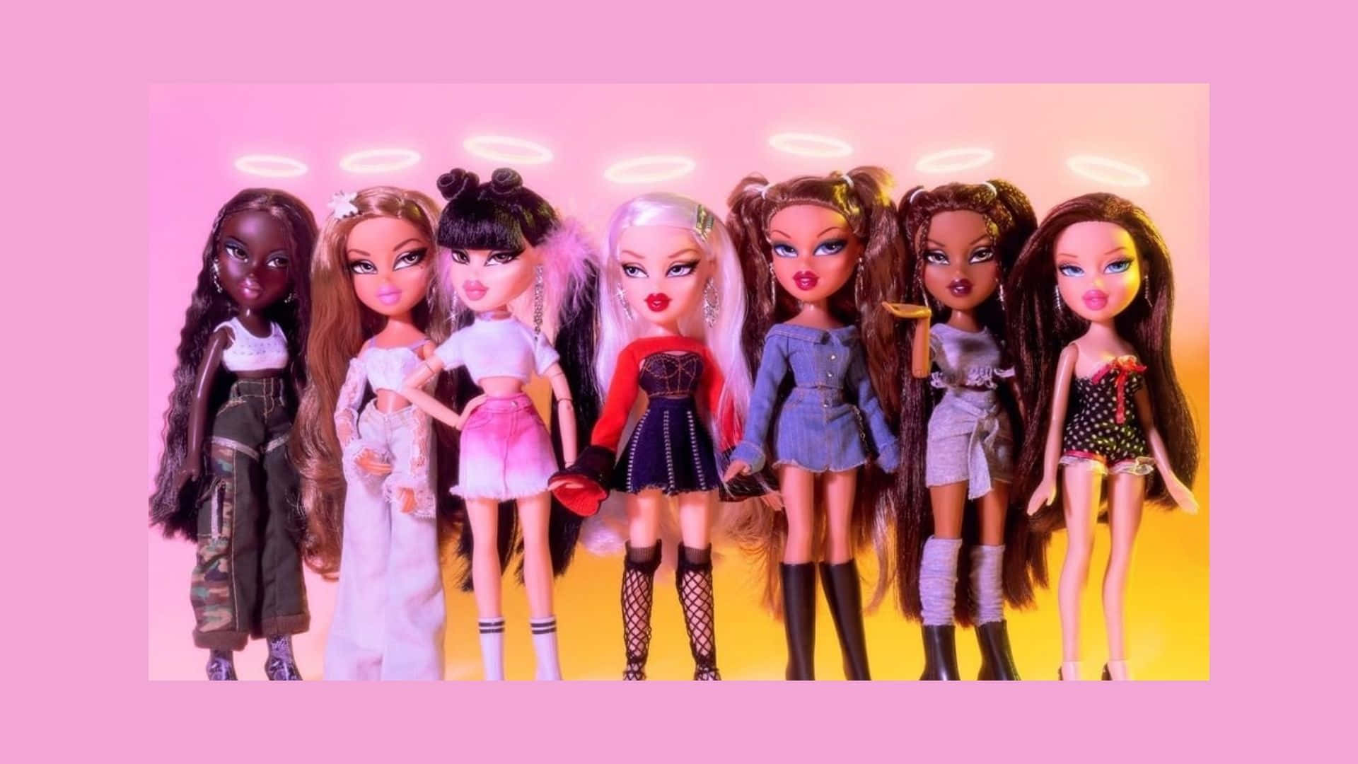 盡情展現 Bratz 時尚風格 壁紙