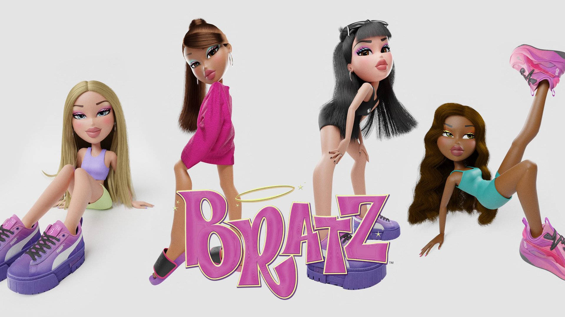 Bratz 美學可愛鞋款 壁紙