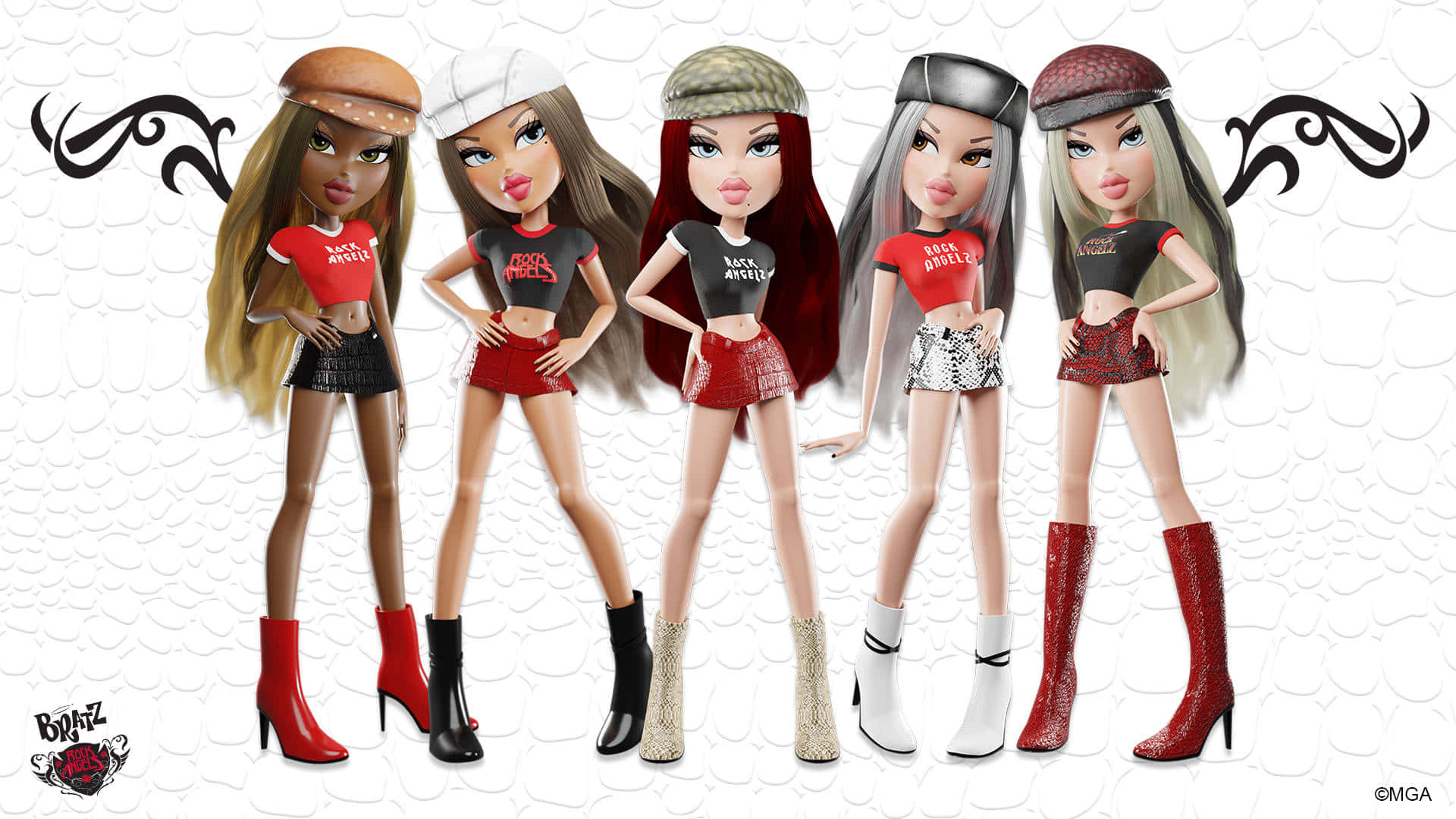 迷人 Bratz 美學肖像 壁紙