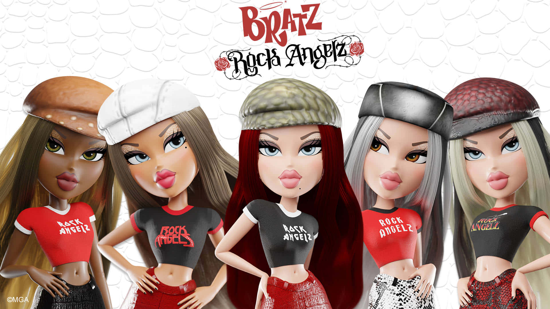 體驗 Bratz 美學，享受化妝與時尚前衛的樂趣！ 壁紙