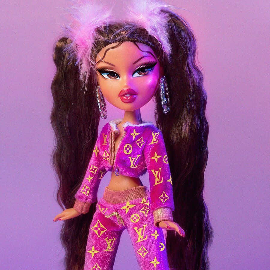 美學感Bratz娃娃Sasha雙辮造型 壁紙