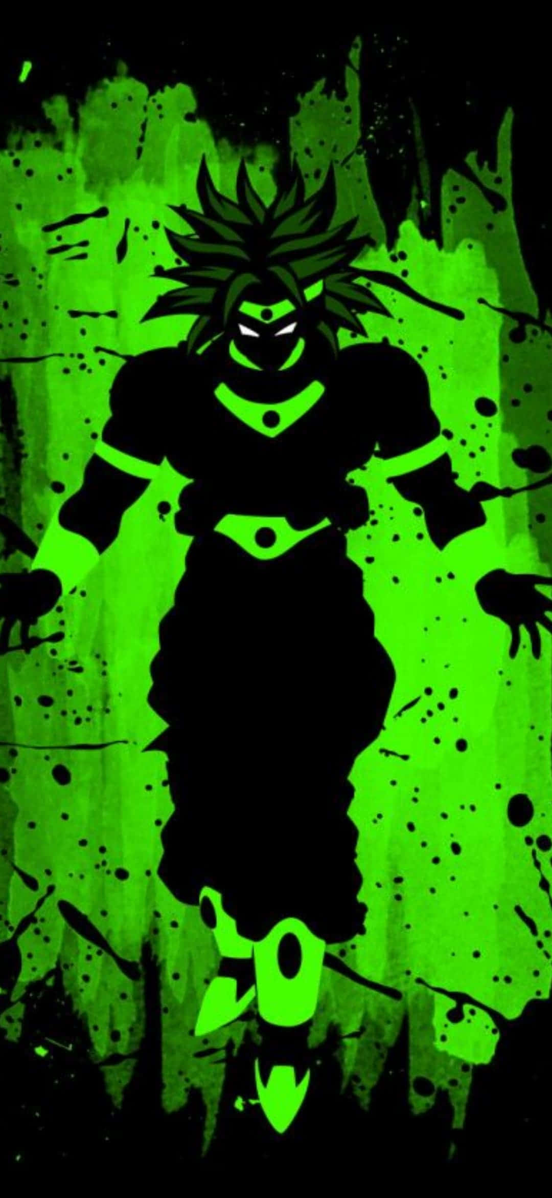 在流暢的Broly iPhone顯示器上輕鬆滑動 壁紙