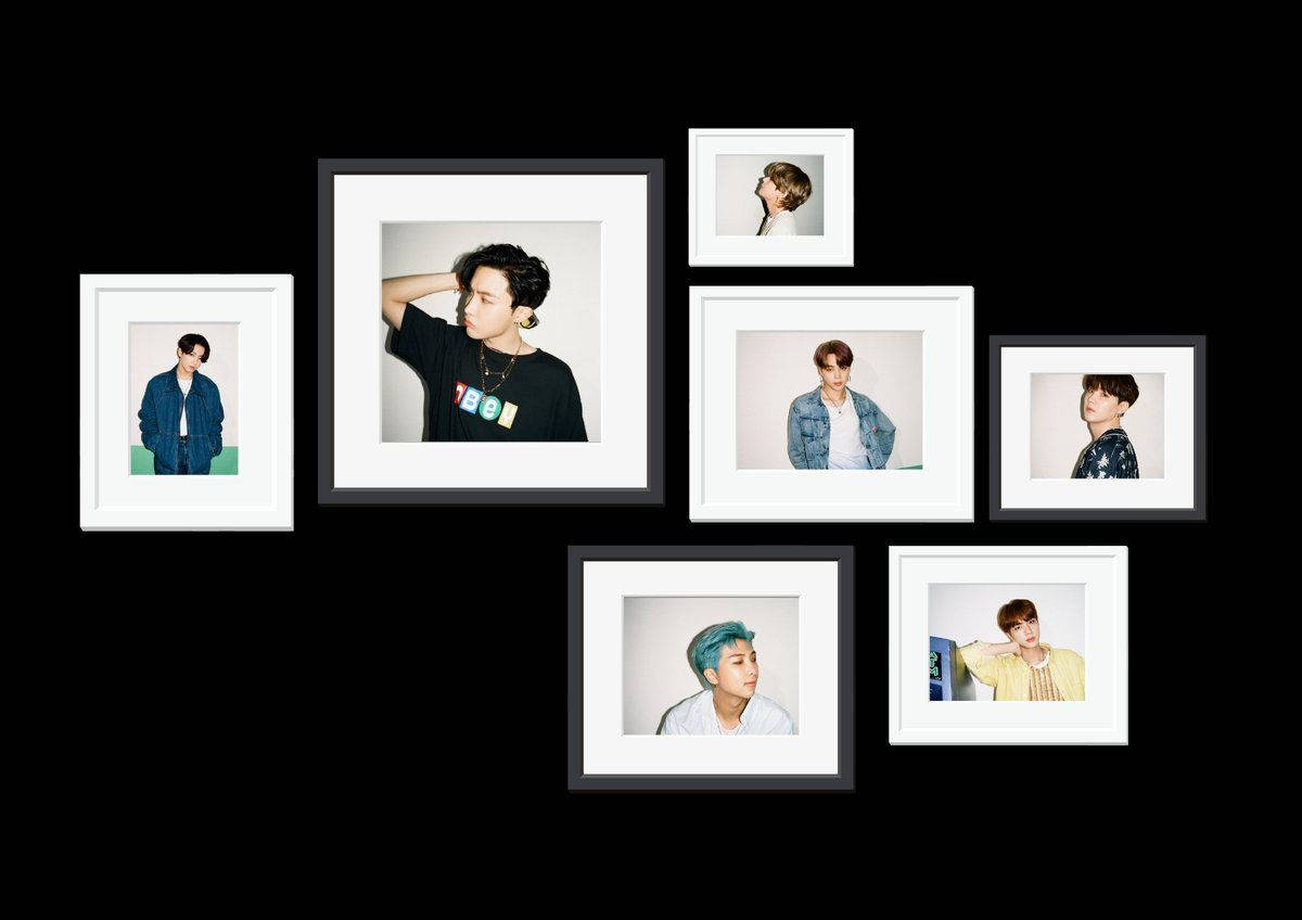 BTS 拍立得桌面壁纸 壁紙
