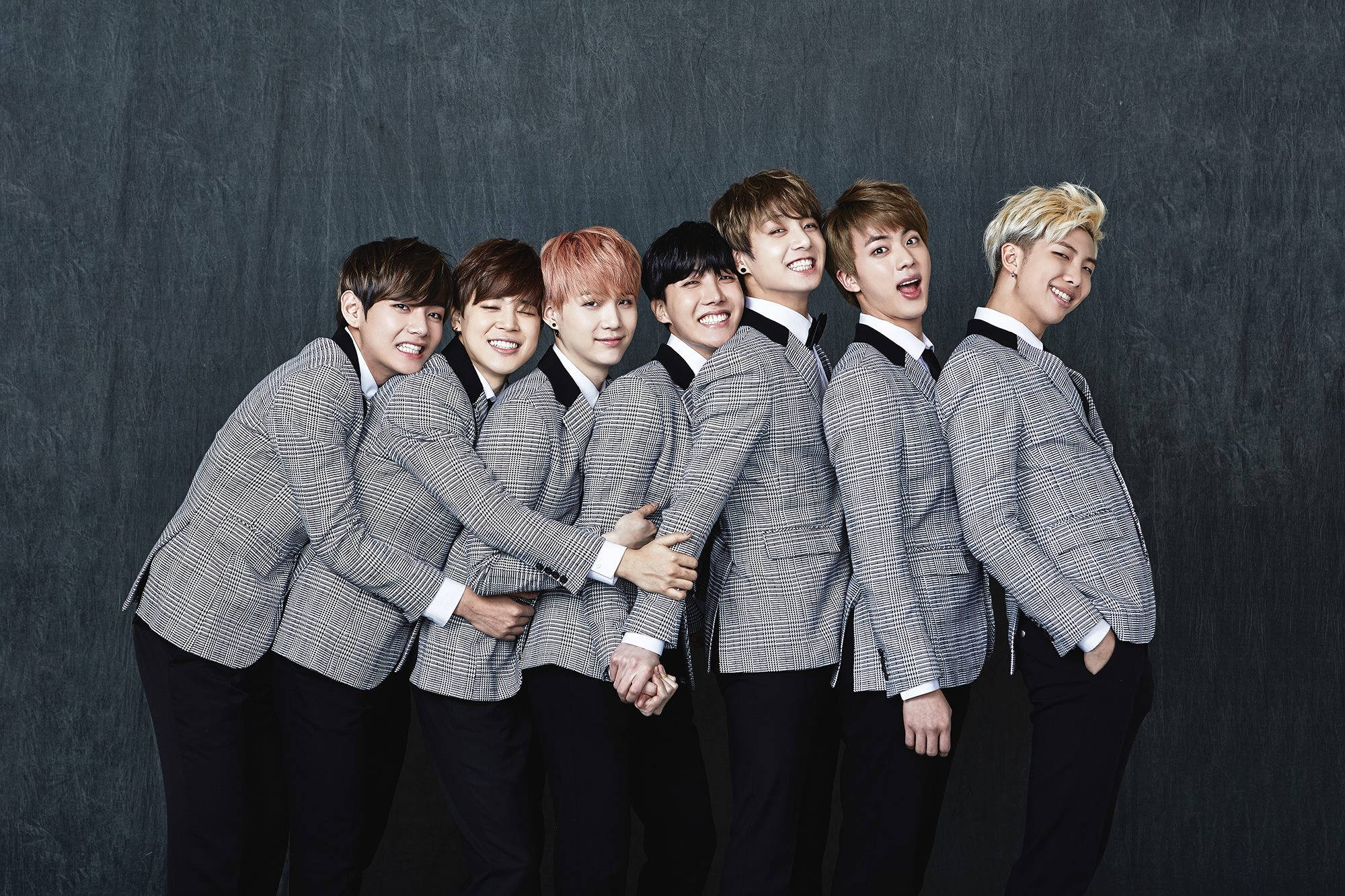 BTS 2015 Festa 唯美合照 壁紙