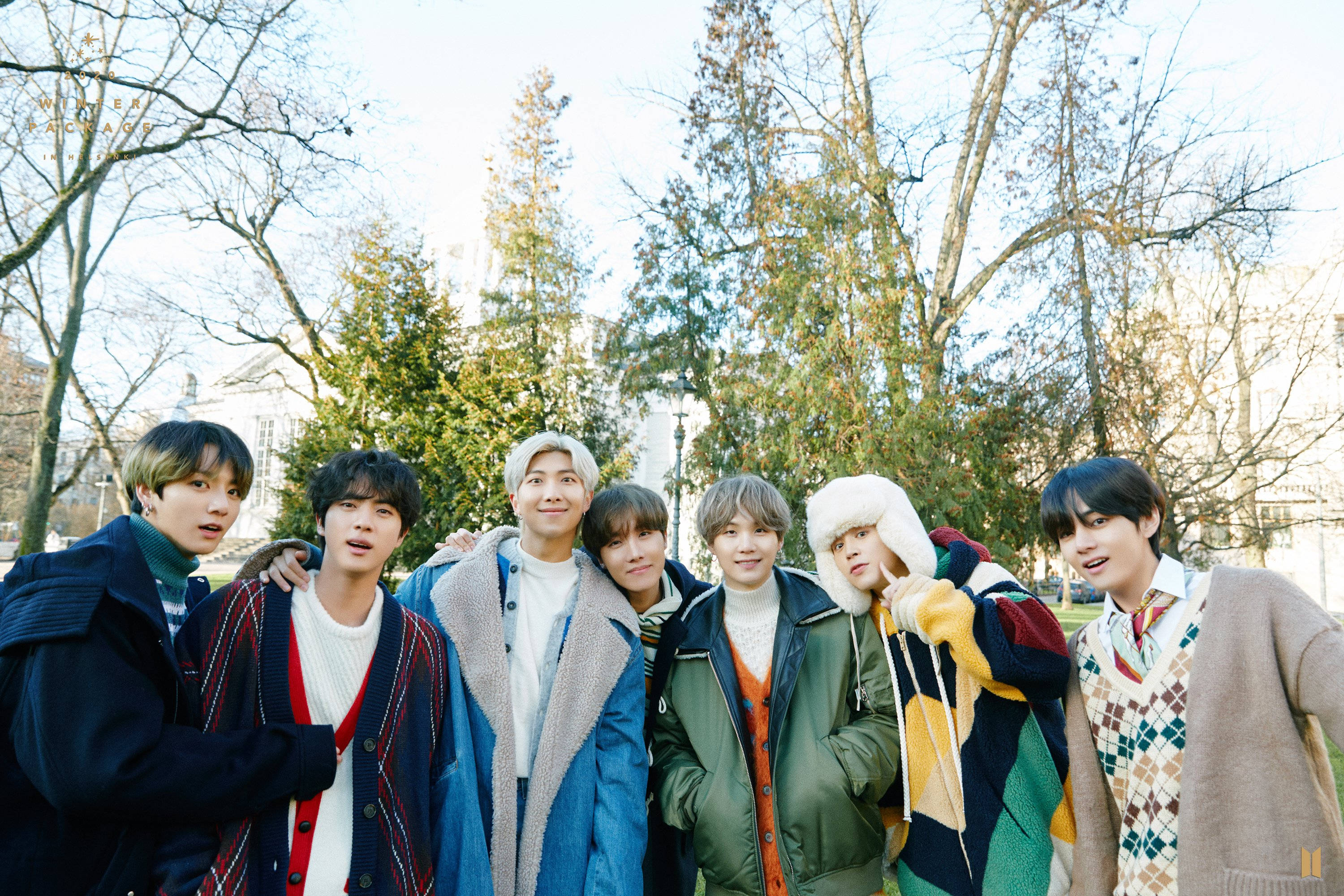 BTS 2020冬季外套 壁紙