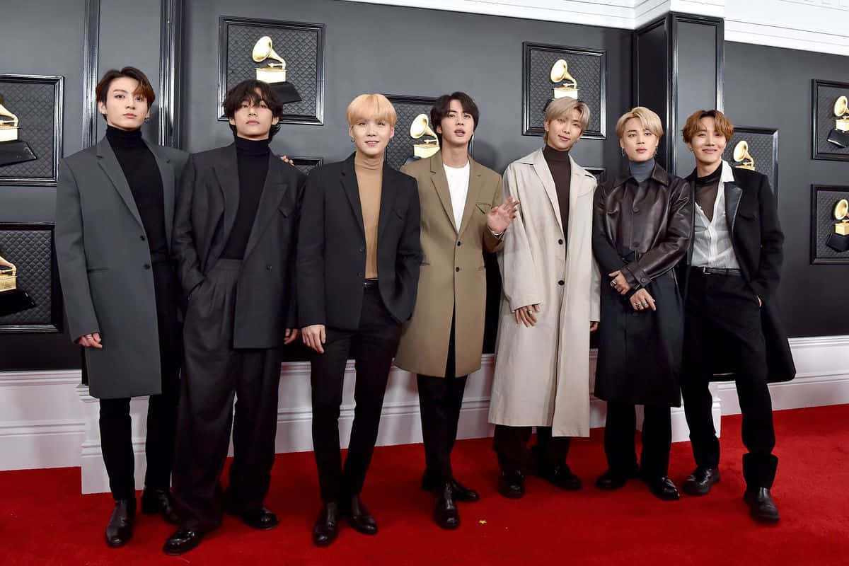 BTS 2020葛莱美奖照片 壁紙