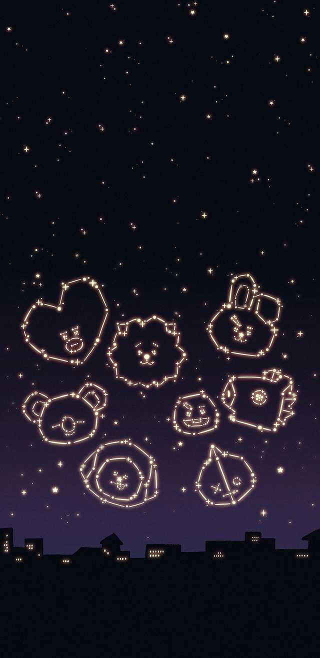 BTS BT21 星座美學 壁紙
