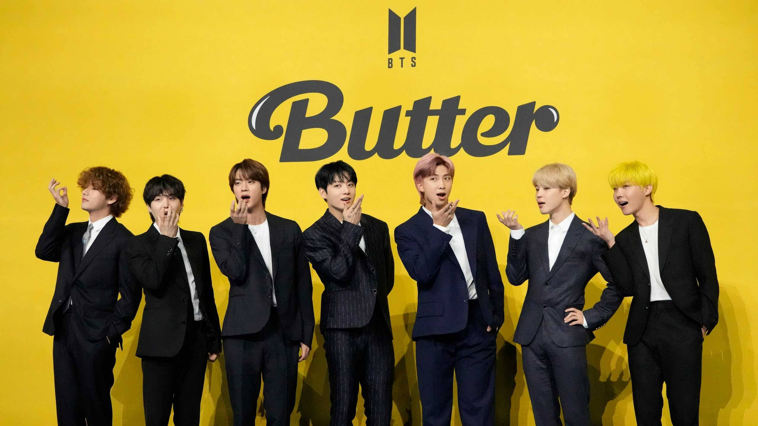 BTS Butter 海報桌布 壁紙