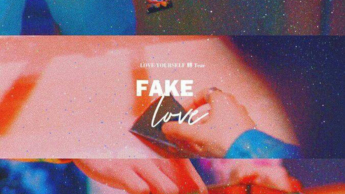 BTS《Fake Love》颗粒质感镜头笔记本电脑壁纸 壁紙