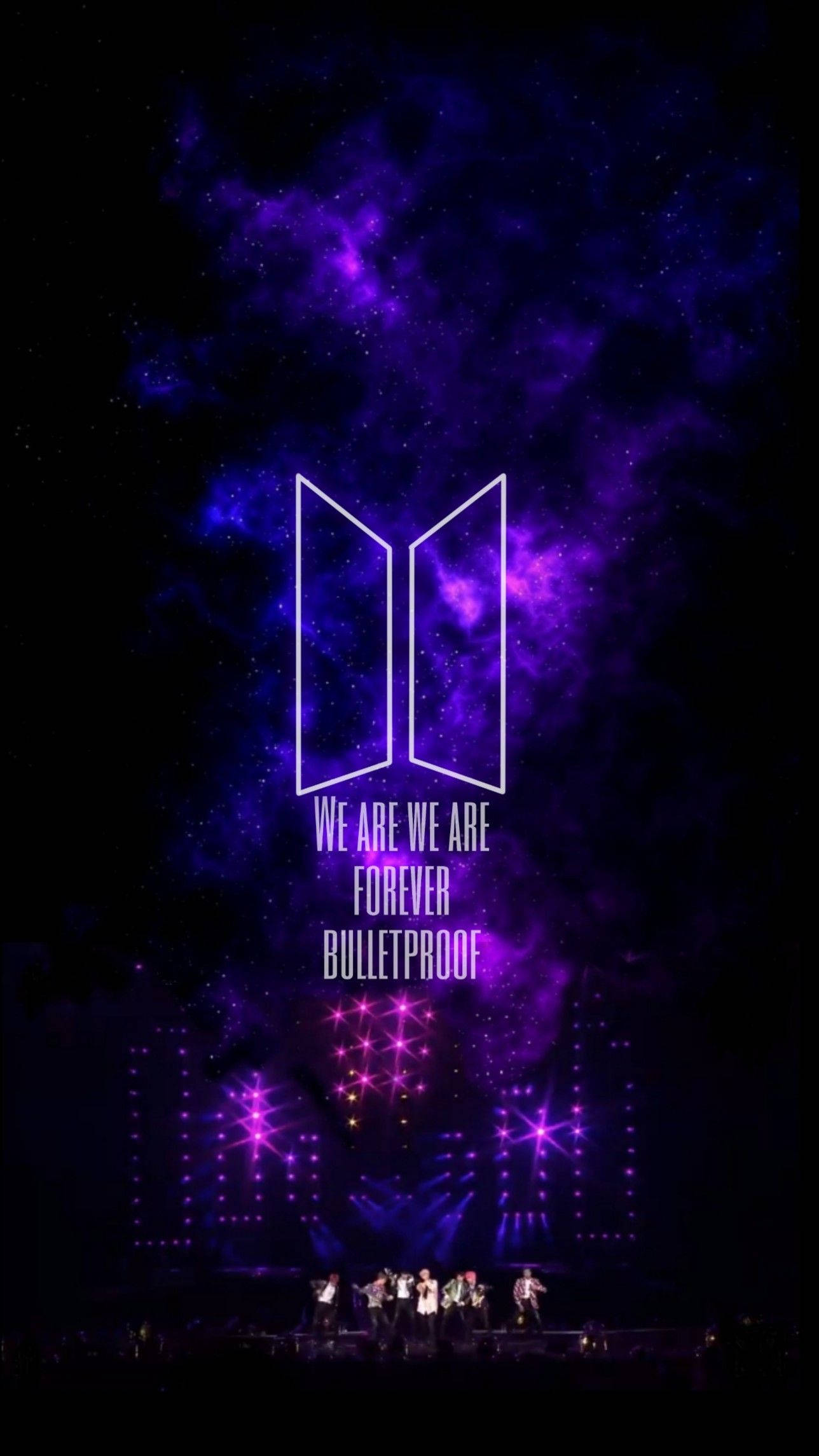BTS 標誌 Forever Bulletproof 壁紙