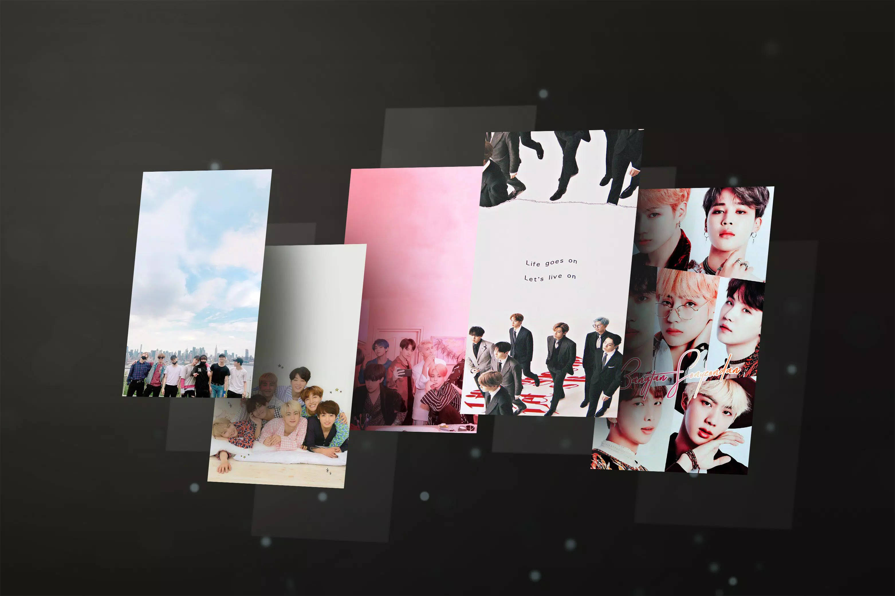 BTS Life Goes On 肖像圖片桌布 壁紙