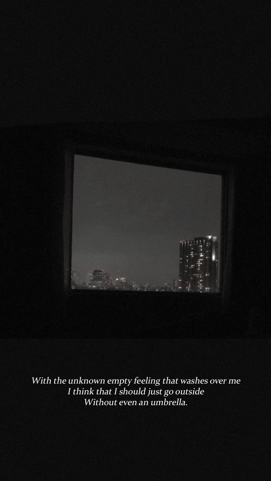 BTS《雨》黑色美學 壁紙