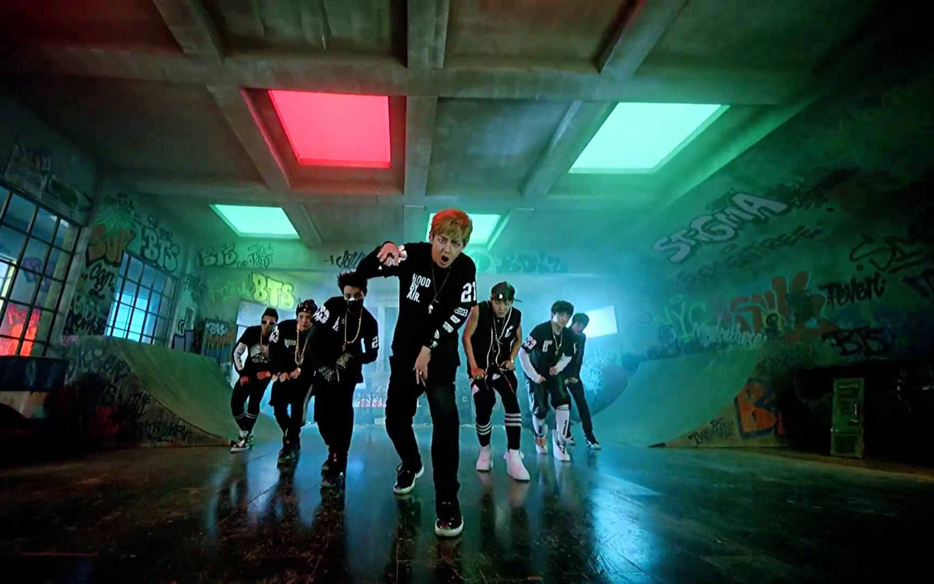 BTS 团体照《No More Dream》 壁紙