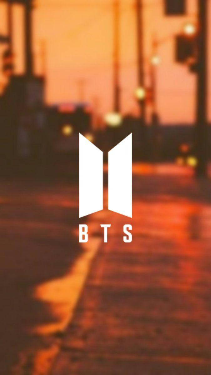 擁抱柔和粉橘色調的BTS氛圍 壁紙