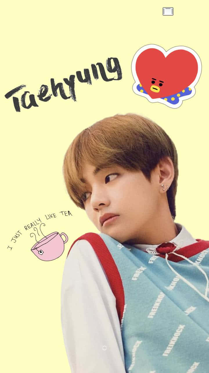 BTS V 展現強烈宣言 壁紙