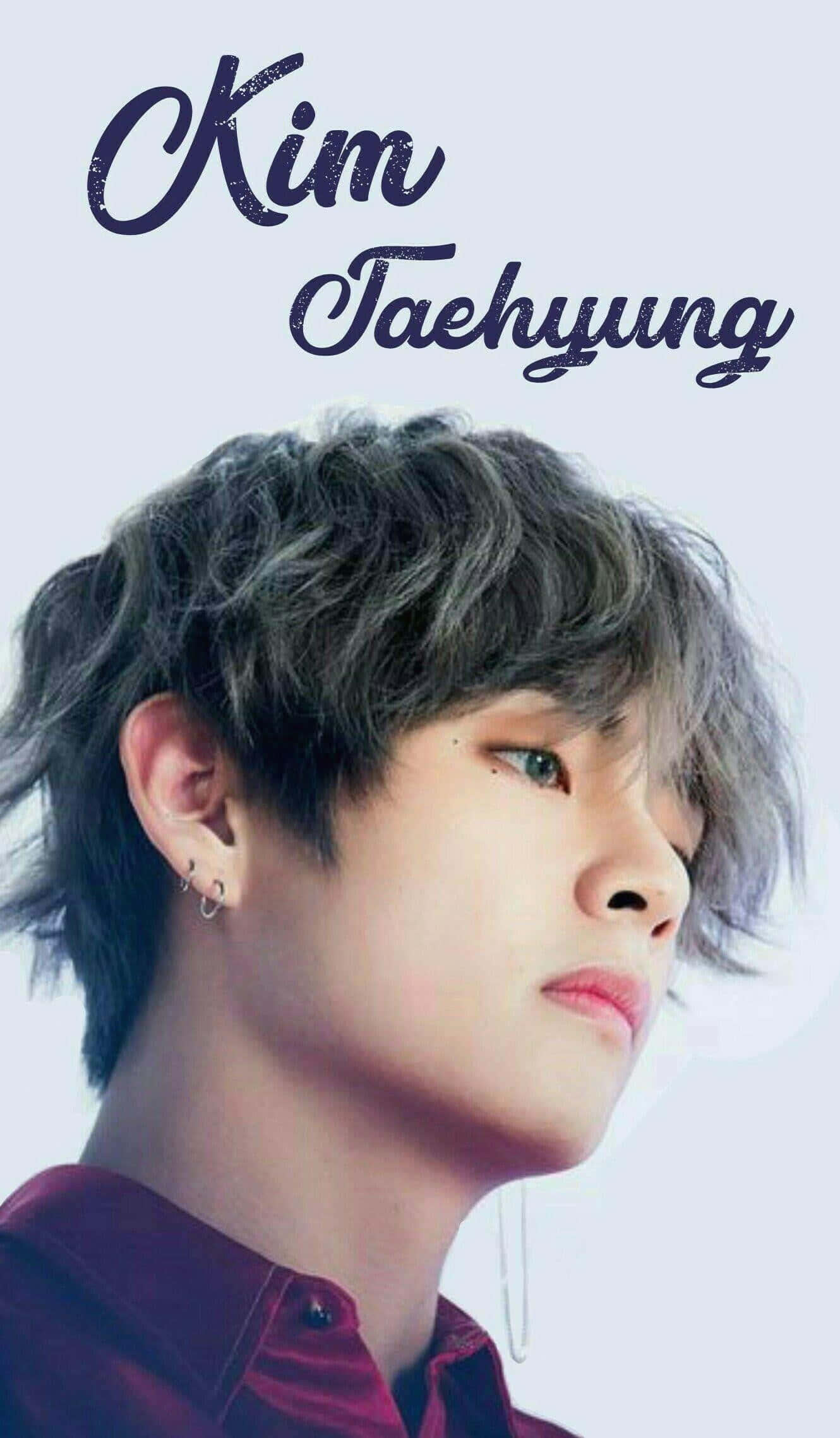 BTS V 在驚豔肖像中散發純粹星光魅力 壁紙