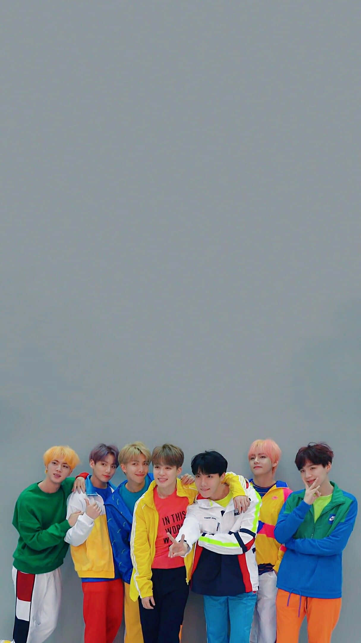 多彩服裝BTS寫真拍攝 壁紙