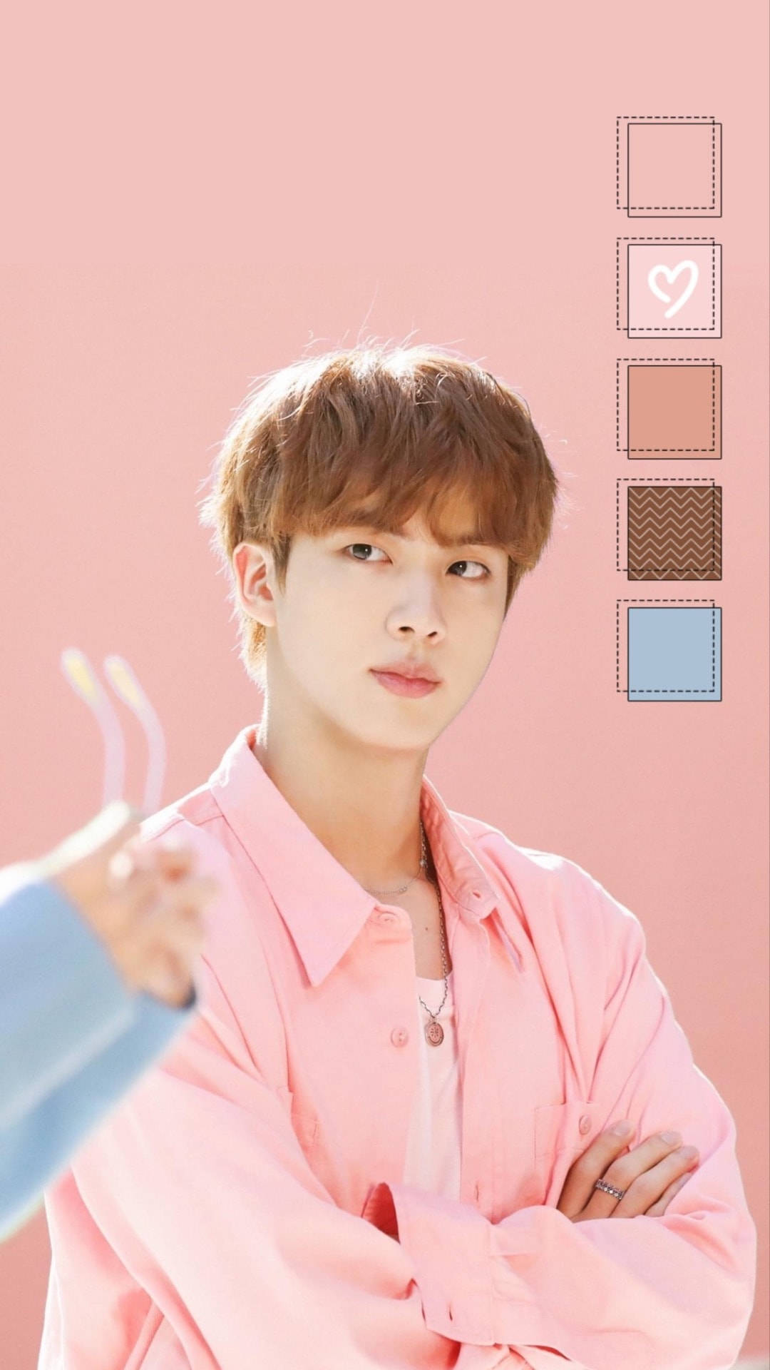 BTS 美學全球帥氣 Jin 壁紙