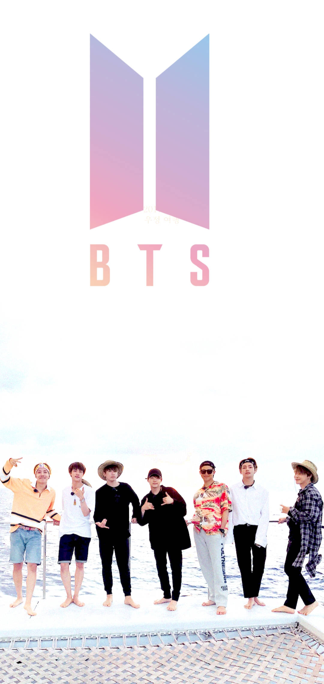 BTS鎖定畫面Bon Voyage 壁紙
