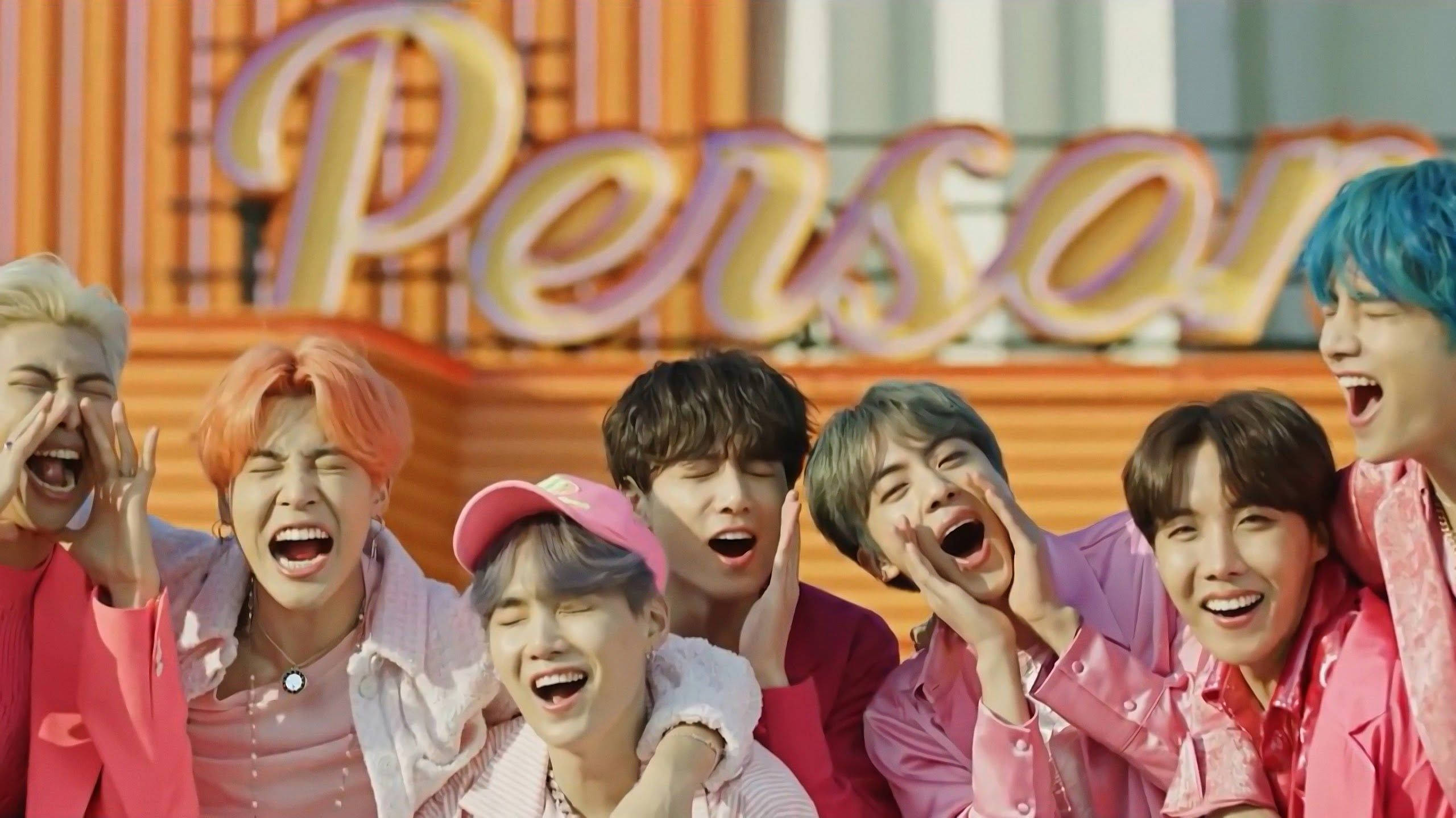 BTS《Boy With Luv》電腦桌布 壁紙