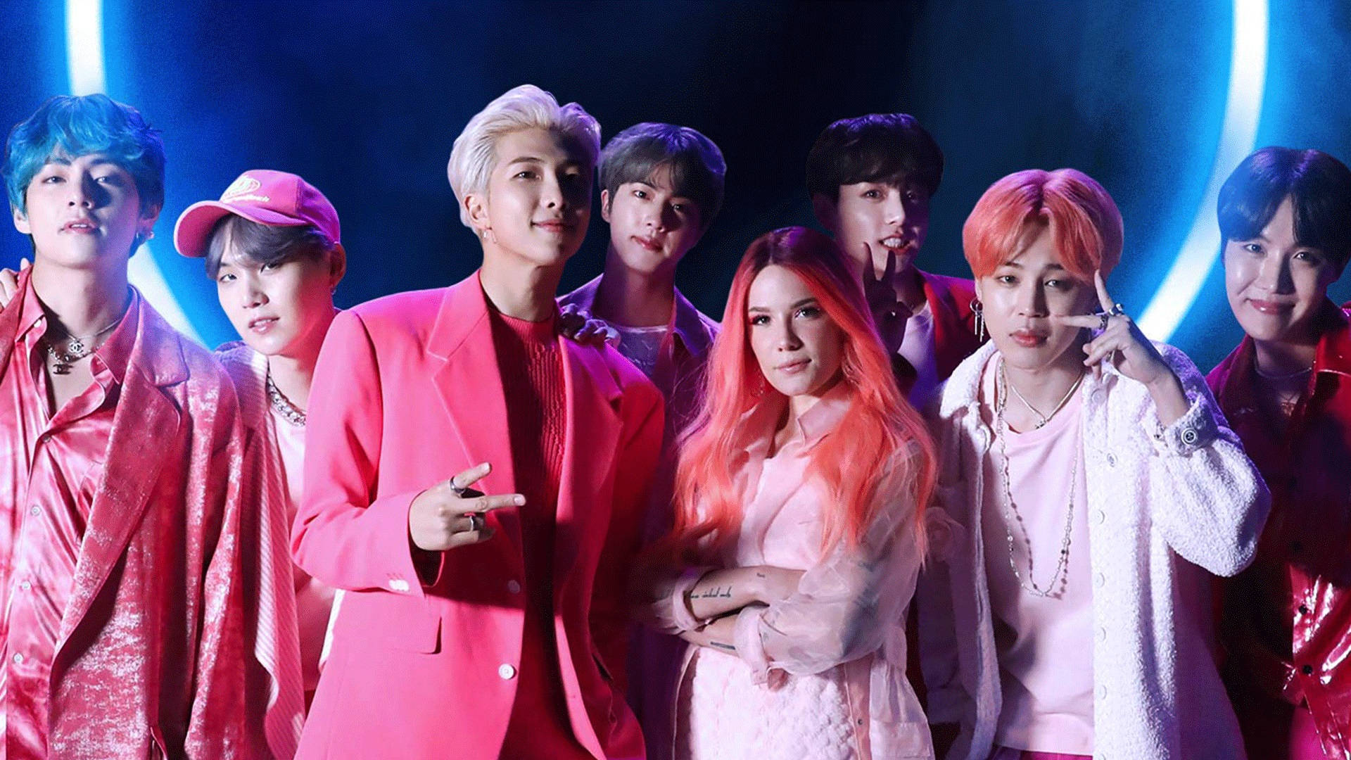 BTS桌面壁纸与Halsey 壁紙