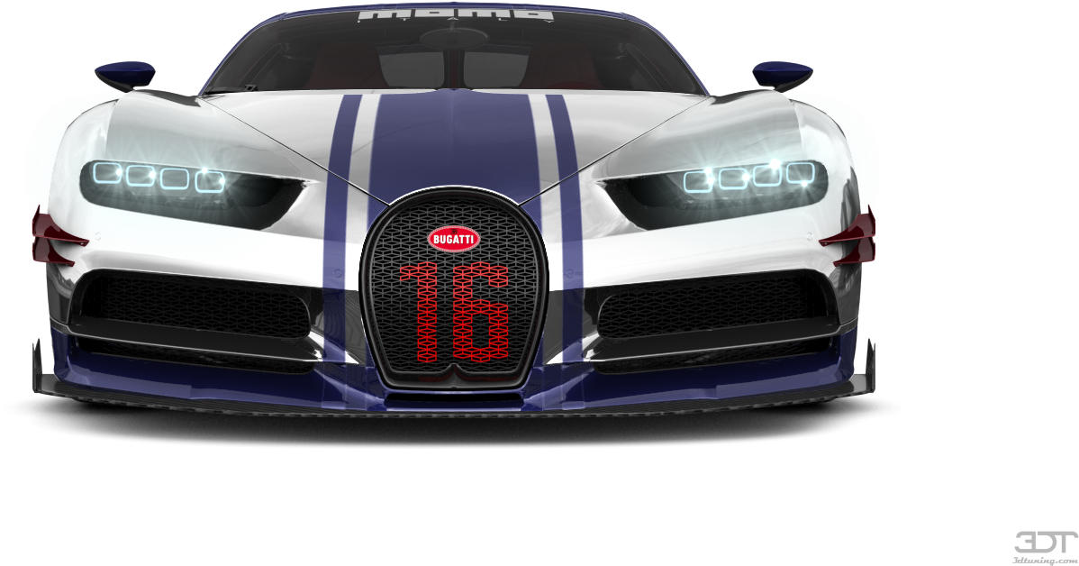 Bugatti Chiron Sport 正面视角 壁紙