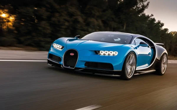 Bugatti Chiron 超跑動態 4k