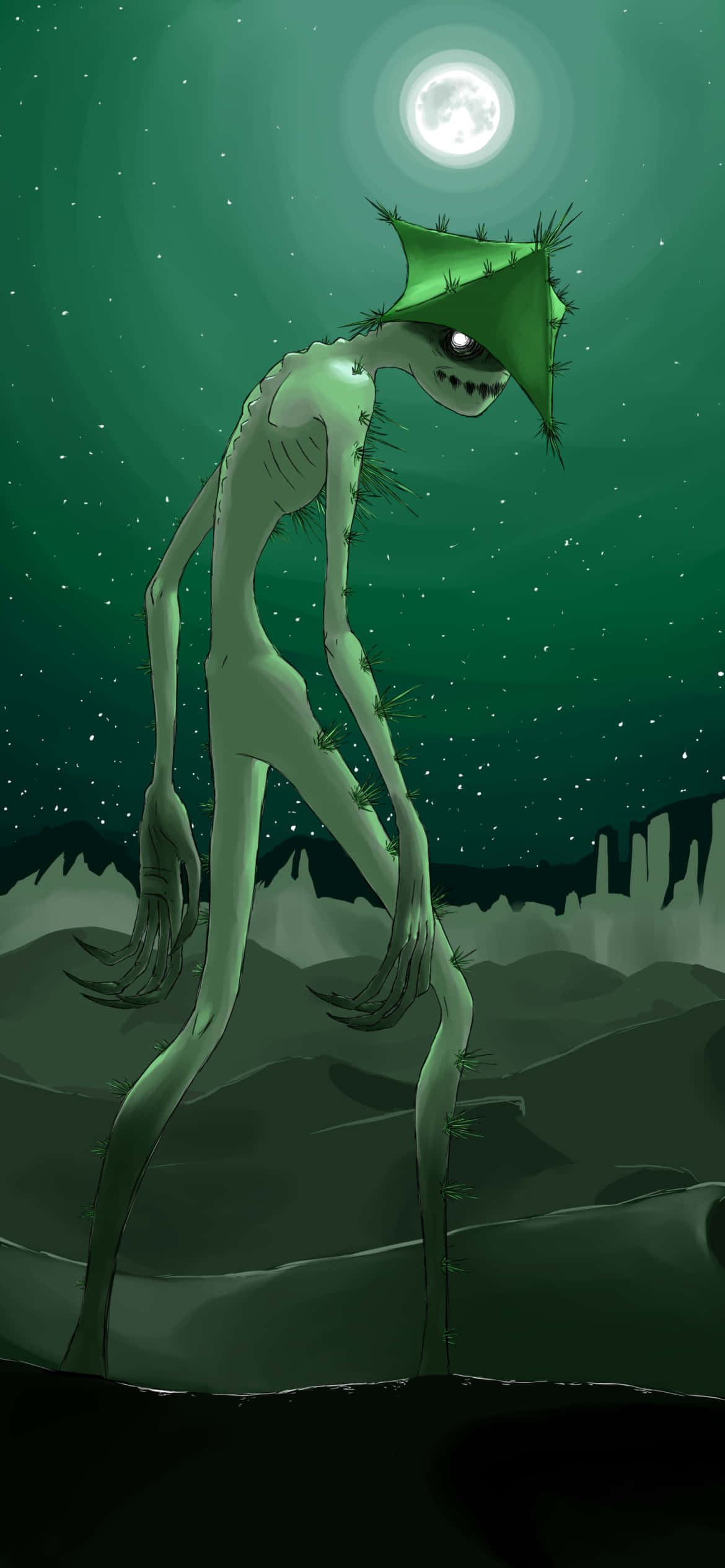 恐怖 Cacturne 怪物 壁紙