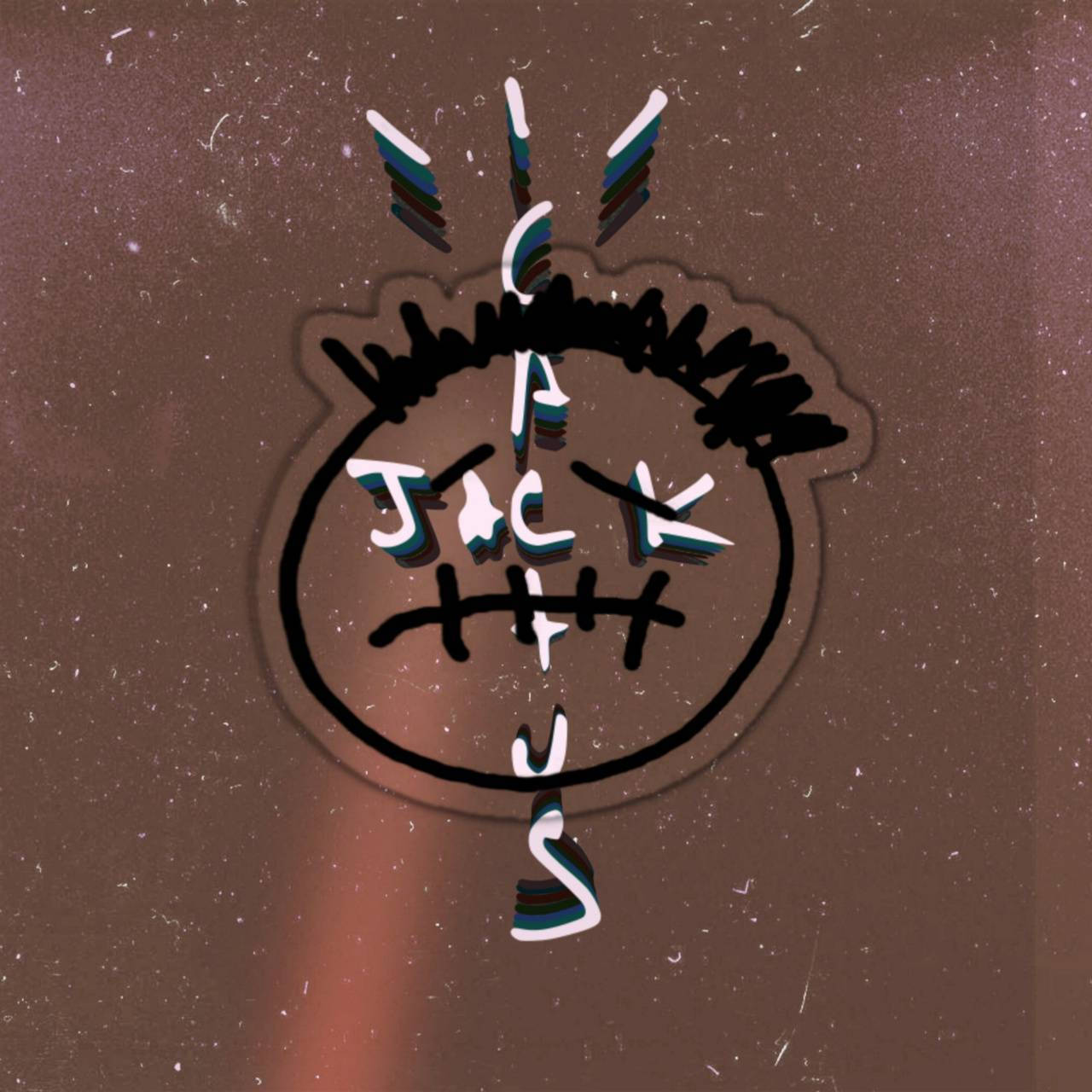 Cactus Jack Travis Scott 文字與臉譜棕色美學 壁紙