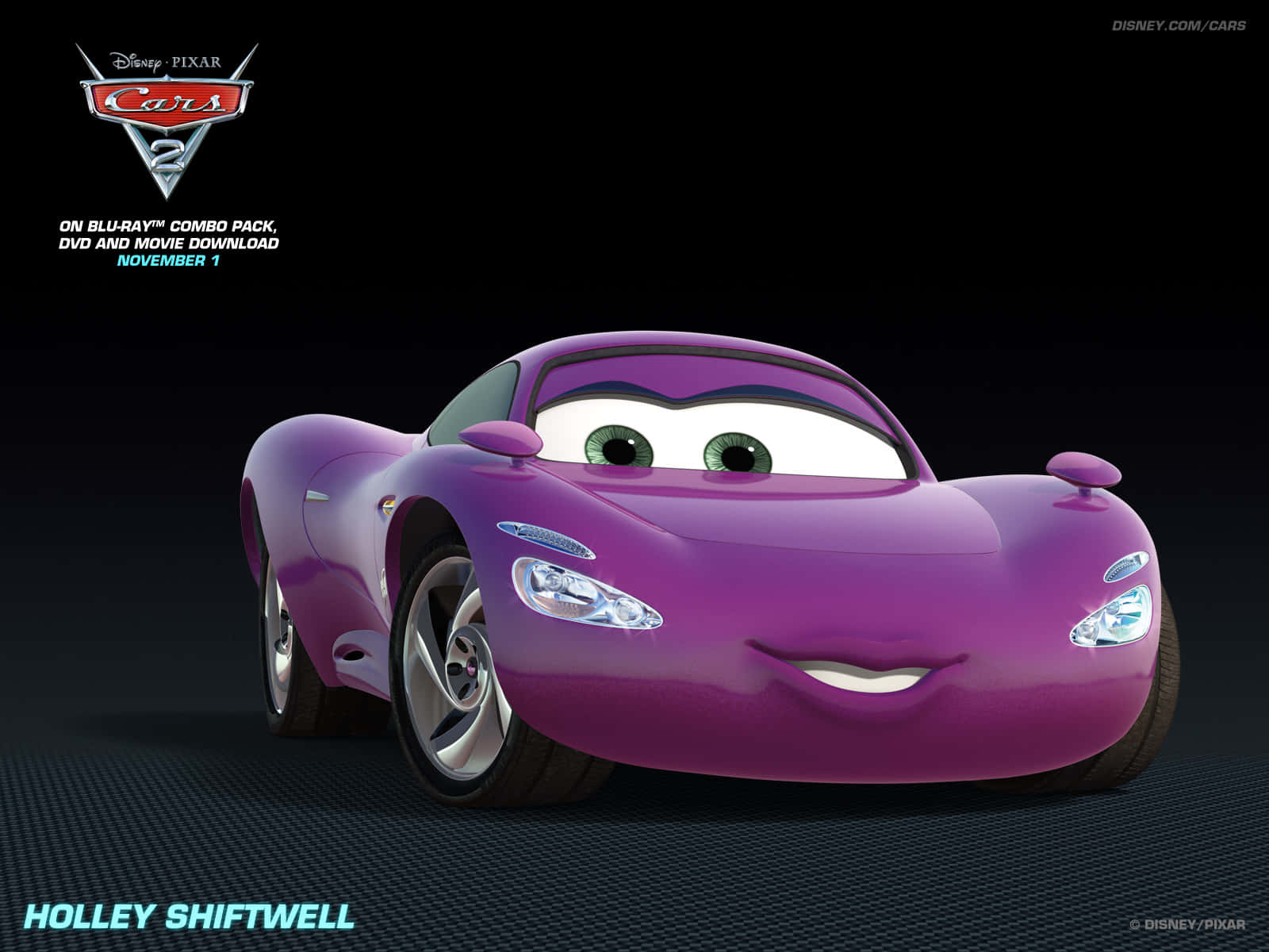 與閃電麥坤、拖線和《Cars 2》車隊一同參與國際賽車大賽！ 壁紙