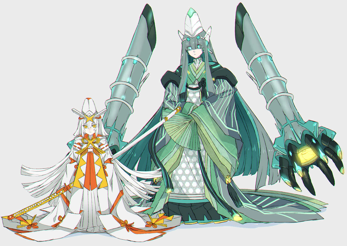 人形化的Celesteela與Kartana 壁紙