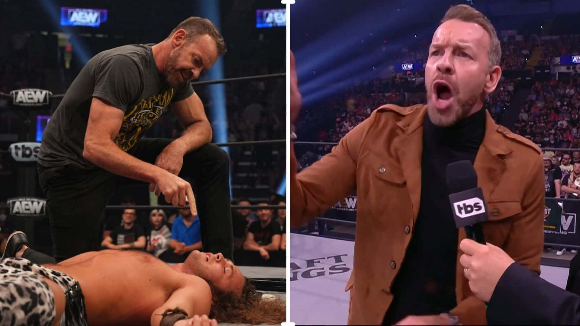 Christian Cage 评论击倒 壁紙