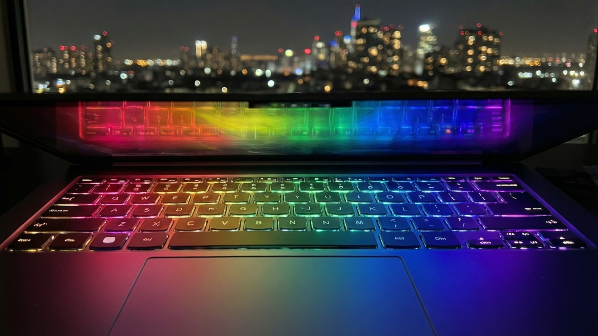 彩虹键盘 Chromebook 壁紙