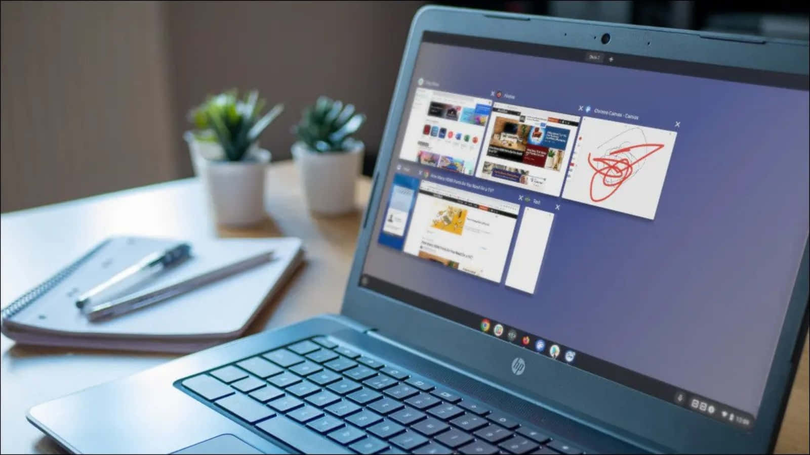 Chromebook 助力高效前行 壁紙