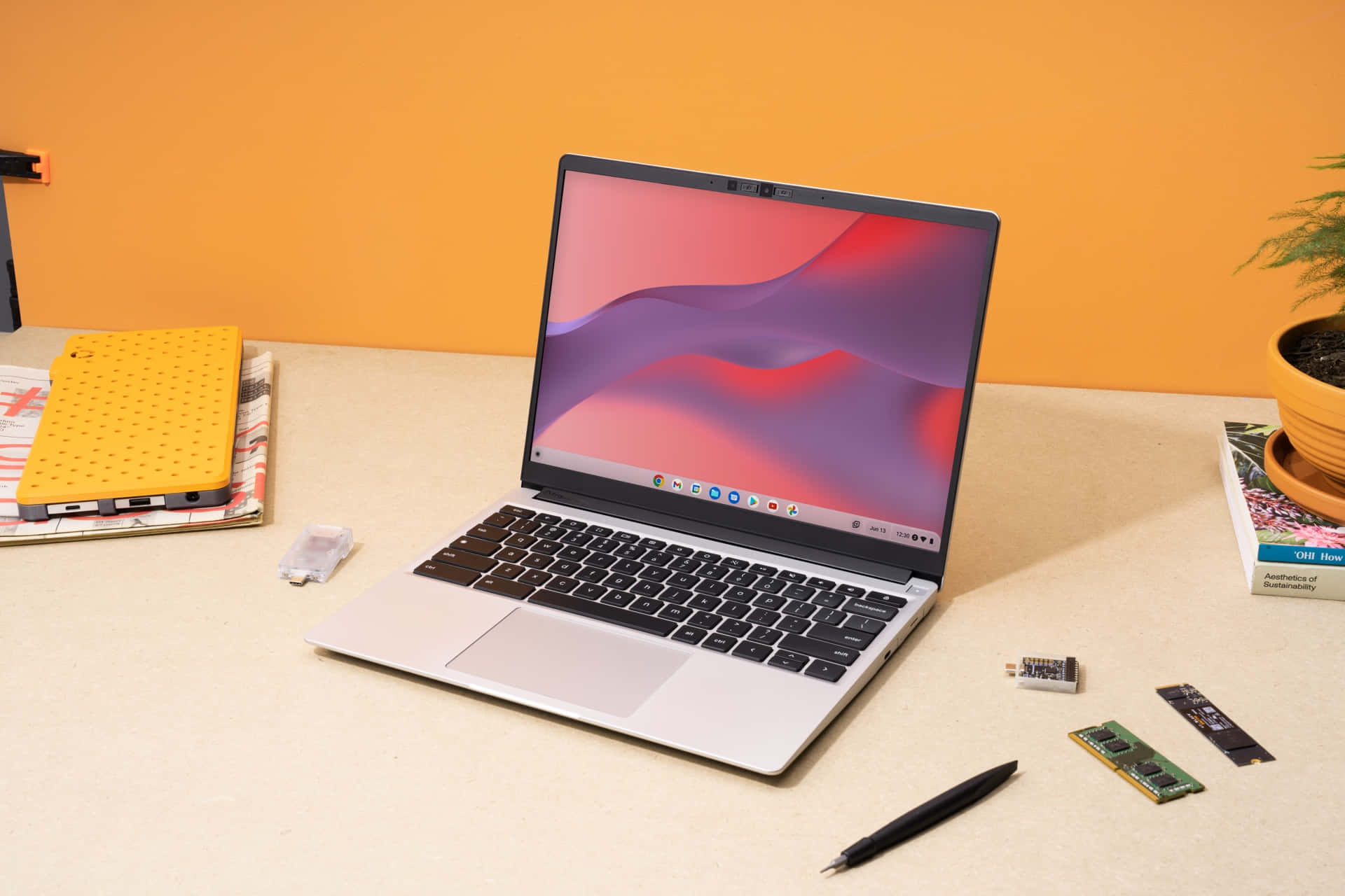 使用Chromebook隨時隨地保持生產力 壁紙
