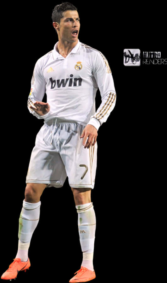 Cristiano Ronaldo 皇家马德里 动作姿态 壁紙
